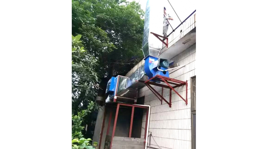 广州番禺某印刷厂废气处理工程